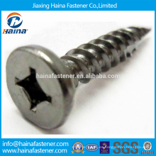 Proveedor de China Mejor Precio Galvanizado Square Drive tornillo cabeza de panqueque